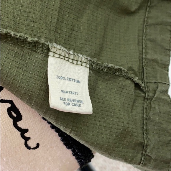 Mudd Olive Green Hooded Utility Vest - Picture 6 of 7